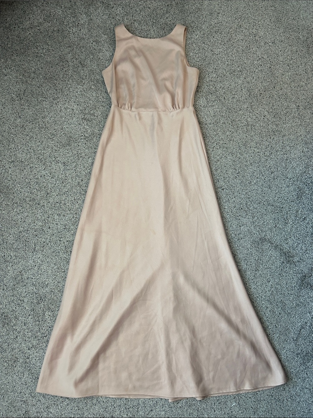 Sachin + Babi Blush Pink Sleeveless Maxi Gown
